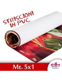 Striscioni in PVC - mt.5x1 - Gadget Personalizzati - dkstore