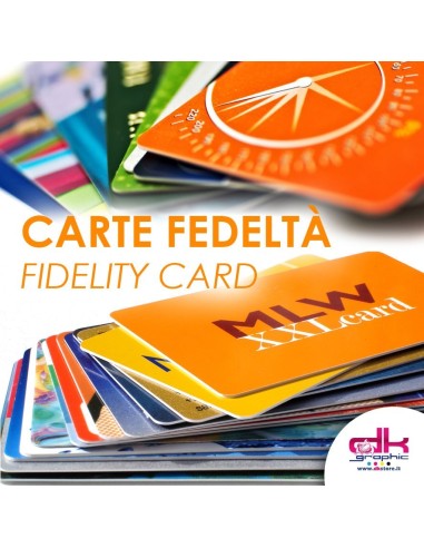 Fidelity Card in PVC - dkstore.it - Personalizziamo tutto il tuo mondo