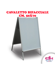 Cavalletto Bifacciale cm. 50x70 - Gadget Personalizzati - dkstore