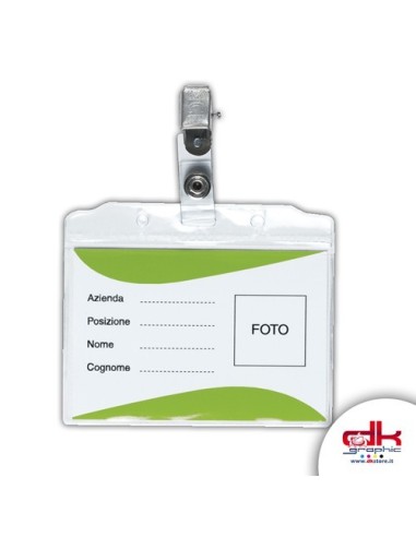 P/Badge clip - Gadget Personalizzati - dkstore