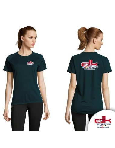 T-Shirt Sporty Donna - Gadget Personalizzati - dkstore
