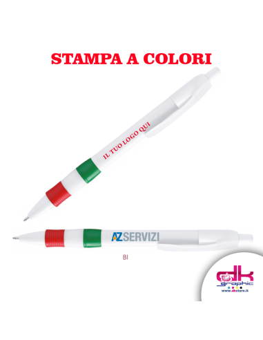 penne personalizzate con logo Atena Italy - dkstore.it - Personalizziamo tutto il tuo mondo