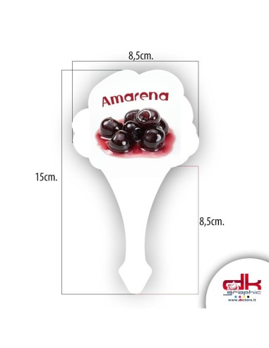 Segnagusto in plexiglass con stampa diretta a colori - dkstore.it
