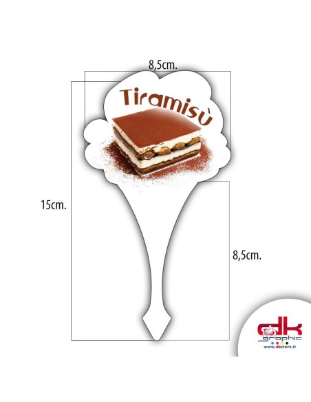 Segnagusto in plexiglass con stampa diretta a colori - dkstore.it