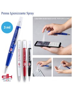 Penne Igienizzante Spray - Gadget Personalizzati - dkstore