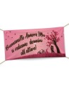 Striscione Matrimonio - Buonanotte Amore mio ci vediamo domani all'altare - dkstore.it