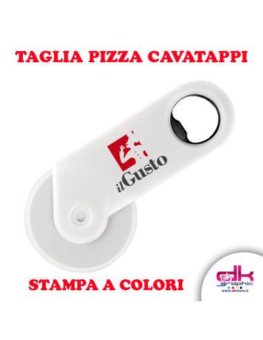Taglia Pizza Cavatappi - Gadget Personalizzati - dkstore