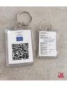 Stampa Green Pass su Portachiavi in PVC - dkstore.it