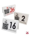 Segnatavolo con menù digitale - dkstore.it