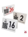 Segnatavolo con menù digitale - dkstore.it - Personalizziamo tutto il tuo mondo