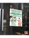 Cartello controllo green pass per parrucchieri, barbieri, estetiste - dkstore.it - Personalizziamo tutto il tuo mondo