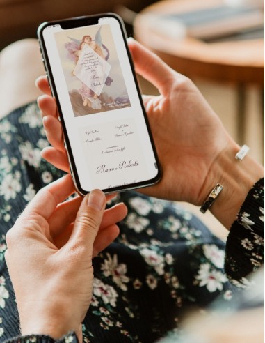 Invito digitale per il tuo Matrimonio - Gadget Personalizzati - dkstore