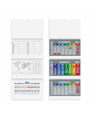 Calendario Spiral Color - dkstore.it - Personalizziamo tutto il tuo mondo