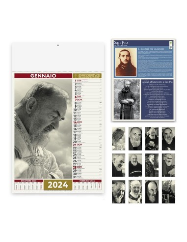 Calendario San Pio - dkstore.it - Personalizziamo tutto il tuo mondo