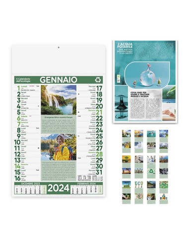 Calendario dell'ecologia - dkstore.it - Personalizziamo tutto il tuo mondo