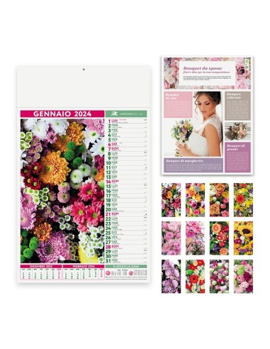 Calendario fiori - dkstore.it - Personalizziamo tutto il tuo mondo