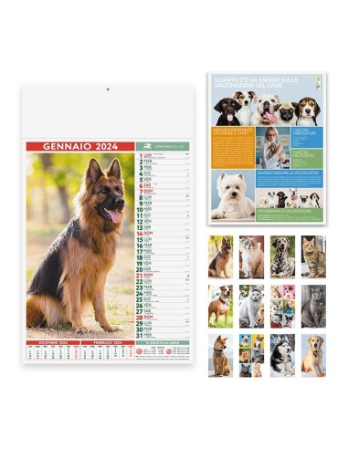 Calendario Cani e Gatti - dkstore.it - Personalizziamo tutto il tuo mondo