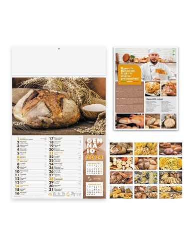 Calendario Pane e Pasta - dkstore.it - Personalizziamo tutto il tuo mondo