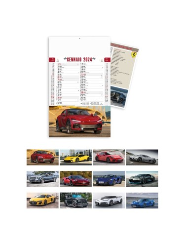 Calendario Auto Sportive - dkstore.it - Personalizziamo tutto il tuo mondo
