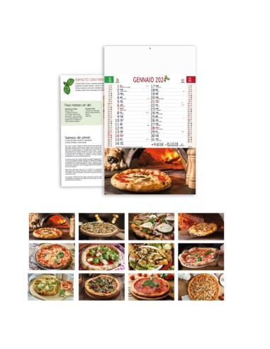 Calendario Pizza all'Italiana - dkstore.it - Personalizziamo tutto il tuo mondo