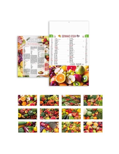 Calendario Frutta e Ortaggi - dkstore.it - Personalizziamo tutto il tuo mondo