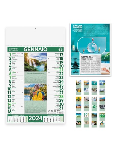Calendario Ecologia - dkstore.it - Personalizziamo tutto il tuo mondo
