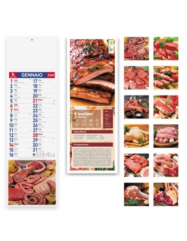 Calendario Silhouette Carne - dkstore.it - Personalizziamo tutto il tuo mondo