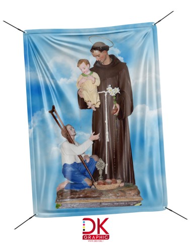 Banner per Feste Patronali per esterno con occhielli - vari formati - dkstore.it