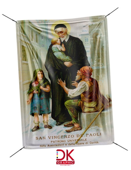 Banner per Feste Patronali per esterno con occhielli - vari formati - dkstore.it