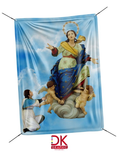 Banner per Feste Patronali per esterno con occhielli - vari formati - dkstore.it