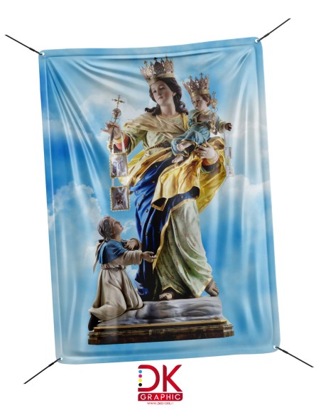 Banner per Feste Patronali per esterno con occhielli - vari formati - dkstore.it